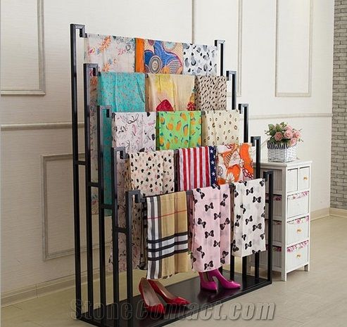 Standing Waterfall Display Racks Hot Sale for Hardwood Marble Ceramic Tile Granite Mosaic Quartz Onyx Limestone Sandstone Travertine Basalt Slab Gravel Slate Building Materials