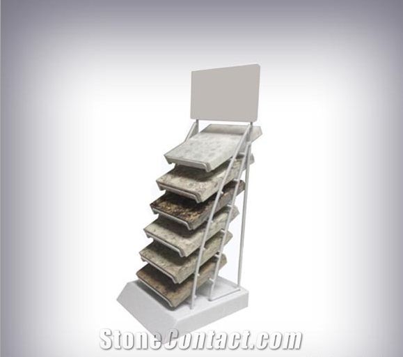 Stone Slabs Display Racks/Marble and Granite Tile Display Racks/Stone Slabs Storage Rack Acrylic Desktop Quartz Stone Displays Stands Corian Quartz Stone Metal Display Material for Exhibit