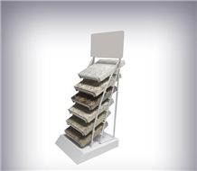 Stone Slabs Display Racks/Marble and Granite Tile Display Racks/Stone Slabs Storage Rack Acrylic Desktop Quartz Stone Displays Stands Gravel Floor Sliding Wing Rotating Drawer