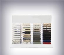 Stone Slabs Display Racks/Marble and Granite Tile Display Racks/Stone Slabs Storage Rack Desktop Quartz Stone Acrylic Displays Stands Marble and Granite Stone Display Stand
