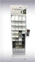 Stone Slabs Display Racks/Marble and Granite Tile Display Racks/Stone Slabs Storage Rack Desktop Quartz Stone Acrylic Displays Stands Quartz Stone and Marble Sample Display Rack