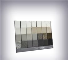 Stone Slabs Display Racks/Marble and Granite Tile Display Racks/Stone Slabs Storage Rack Promotional Floor Sample Display Rack with Logo Printed Metal Counter Display Shelf