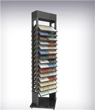 Stone Slabs Display Racks/Marble and Granite Tile Display Racks/Stone Slabs Storage Rack Promotional Floor Sample Display Rack with Logo Printed Worktop Ceramic Tile Display Stand Stone Slabs Display Racks/Marble and Granite Tile Display Racks/Stone Slabs Storage Rack Promotional Floor Sample Display Rack with Logo Printed Worktop Ceramic Tile Display Stand