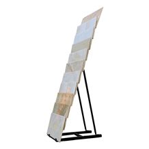 Waterfall Tile Display Racks Exhibition Tile Display Sample Board Display Show Stands Racks Display for Granite Marble Quartz Mosaic Limestone Building Materials
