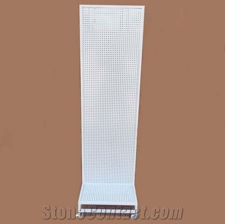 Wheel Solid Sliding Display Stands for Hardwood Marble Ceramic Tile Granite Mosaic Quartz Onyx Limestone Sandstone Travertine Basalt Slab Gravel Slate Building Materials