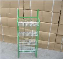 Wheel Tile Display Rack Stands Display Rack Stand Frame Shelf for Hardwood Marble Ceramic Tile Granite Mosaic Quartz Onyx Limestone Sandstone Travertine Basalt Slab Gravel Slate Building Materials