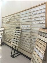 White-Onyx Displays a Frame Granite Racks Nepal-Marble Racks Tile Displays Nepal-Marble Stone Slab Racks Quartz Racks Mosaic Stands Granite Racks Marble Displays