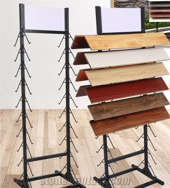 Wood Floor Tile Display Stand Metal Display Rack