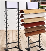 Wood Floor Tile Display Stand Metal Display Rack