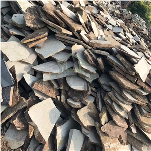Brown Color Slate Stone ,Seal Stone, Wall Covering, Stone Factory, Made in China