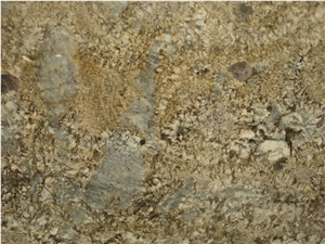 Araras Gold Granite Slab/ Araras Golden Granite/Arara Gold/Brasil Yellow Granite/Polished, Sawn Cut, Sanded, Rockfaced/Brazil/For Floor Applications