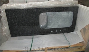 Cheap Verde Ubatuba Granite Kitchen Countertop