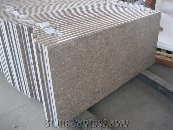 China Granite G611 Pink Color Polished Kitchen Countertop