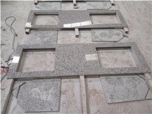 China Wholesale High Quality G623 Granite Countertops, China Rosa Beta Kitchen Countertops,Custom Countertops,Bench Tops,Bar Top,Worktops,Island Tops,Desk Tops