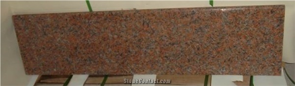 G562 Maple Red Granite Stairs