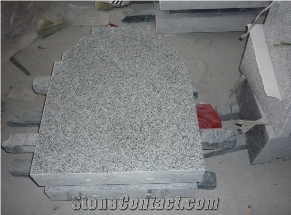 G603 Tombstone&Monument,Light Grey Granite Tombstone,Granite Monument,Western Style Monuments,Bacuo White,Balma Grey,Padang Light,China Grey,China Sardinia,Crystal Grey,White Sesame Granite