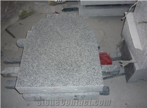 G603 Tombstone&Monument,Light Grey Granite Tombstone,Granite Monument,Western Style Monuments,Bacuo White,Balma Grey,Padang Light,China Grey,China Sardinia,Crystal Grey,White Sesame Granite