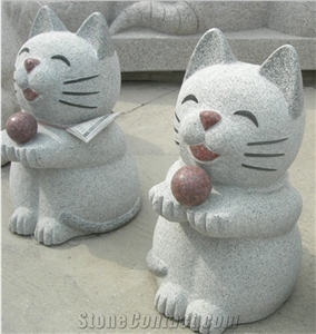 Granite Natural Stone Carving Animal Sculpture Garden Sculpture