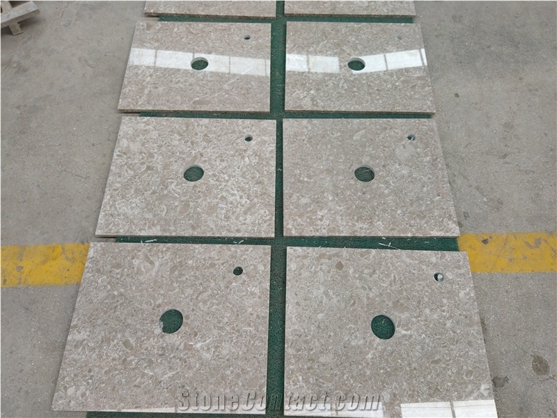 Grey Rose Marble, Grey Marble, Polished Bathroom Countertops, Vanity Tops