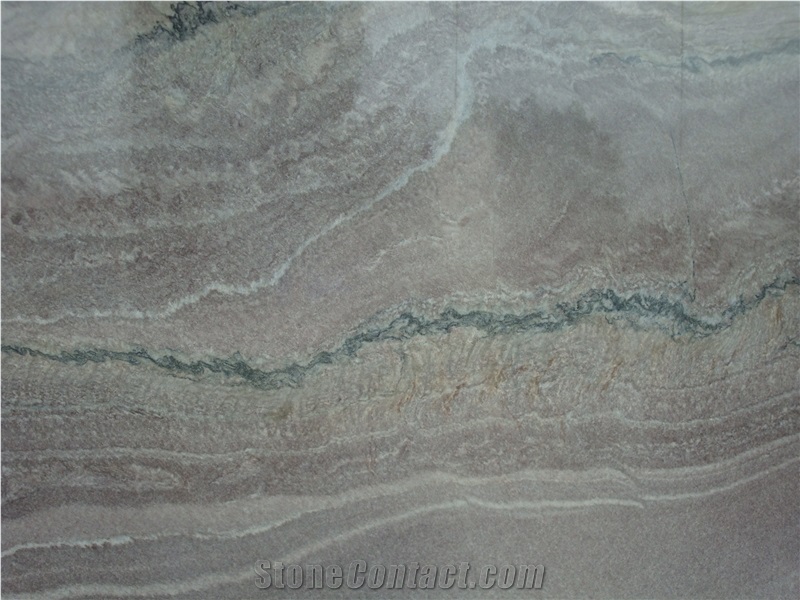 Natural Aquarella Quartzite Slabs, Landscape Painting Quartzite, Pink Quartzite Slabs & Cut to Size & Tiles for Wall and Floor