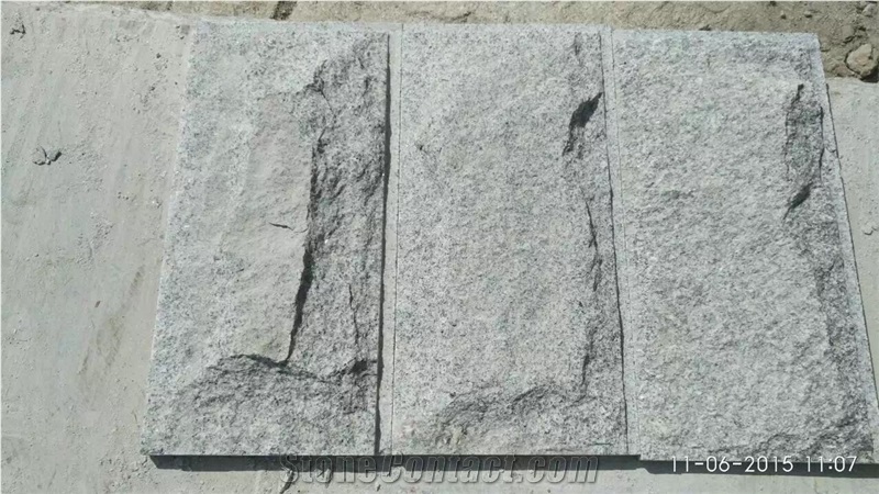 Grey Granite Mushroom Stone