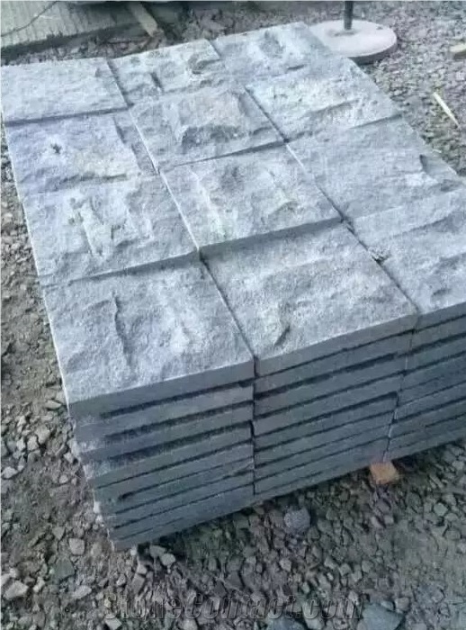 Grey Granite Mushroom Stone