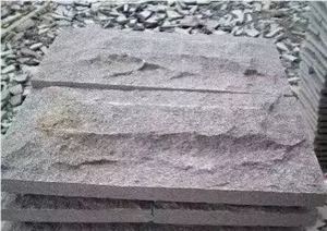 Grey Granite Mushroom Stone