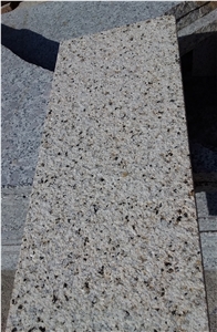 Binh Dinh Yellow Granite Slabs / Tiles, Viet Nam Yellow Granite