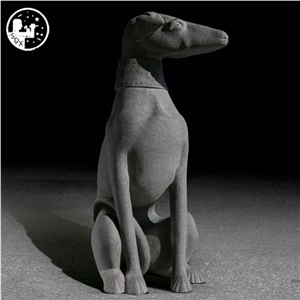 G603/G654 Carved Poodle Dog, Animal Stone Sculpture, Natural China Granite Dog,Stone Animal,Stone Bonsai,Stone Rock,Natural Stone Carving