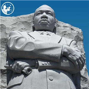 G681 G612 G618 Granite,Martin Luther King Sculpture,Human Lively Statue,Landscape European Campus,Garden Decoration Stone,Customisation