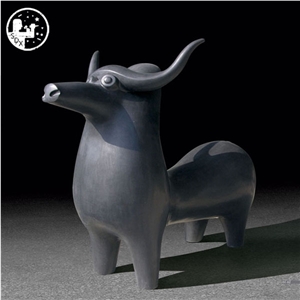 Garden Carving Stone in China,Customized Animal Sculpture,Marble Hand Carved Craft Decorated Statue,Natural Light Grey Granite Stone Animal Sculptures Carving Art Works,Marble Art Work& Animal
