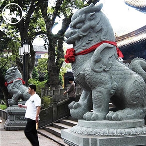 Granite G612 G682 G654,The Statues Of Beast Roaring Skyward,Animal Garden Landscape Temple Cemeteries Sculpture,Art Design Custom Handcarved Statues