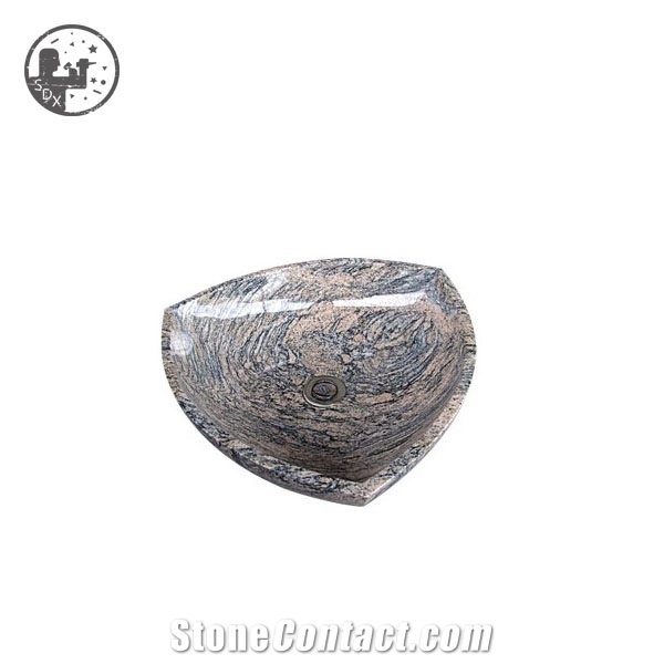 Granite/Marble,Round Oval Square Scalene Triangle Basins, Vessel Sinks,White Green Yellow Multicolor Granite Wash Bath Sinks