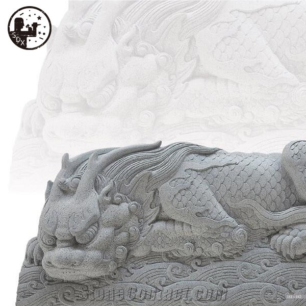 Handcraft Relief Granite Design,Hand Carved Flower Natural Stone Pattern for Wall Decoration,Modern Statue Design,Engraved G654 Granite Reliefs&Relieve/ Granite Wall Reliefs