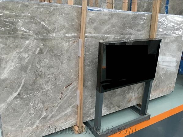 Dora Ash Cloud Grey Marble, Dora Ash Cloud Marble, Silver Marten, Ice Silver Spider, Dora Cloud Grey, Grey Cloud Marble, Silver Grey,Slabs, Tiles, Polished, Cut-To-Size, Bookmatch, Sand Sawn