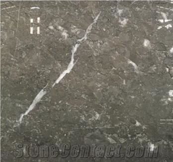 Impression La Grey, Iron Grey, Grey Marble, Zebra Grey, Slabs, Tiles, Polished, Honed, Cut-To-Size, Sand Sawn