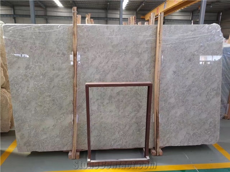 New Grey Marble, Gaudi Grey Marble,Slabs and Tiles, Good for Exterior and Interior Decoration, Wall, Floor and Pool Covering, Skirting, Countertops, Patterns, Polished, High Quality