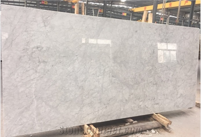 Statuario Venato Marble, White Marble, Suit for Tiles and Slabs,Wall Covering Tiles, Floor Covering Tiles, Polished, Honed, Cut-To-Size