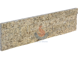 Brazil Topazic Imperial Granite Split Ledge Stone ,Culture Stone ,Stone Veneer Panel,Wall Cladding Panel, Stone Wall Decor,Exposed Wall Stone