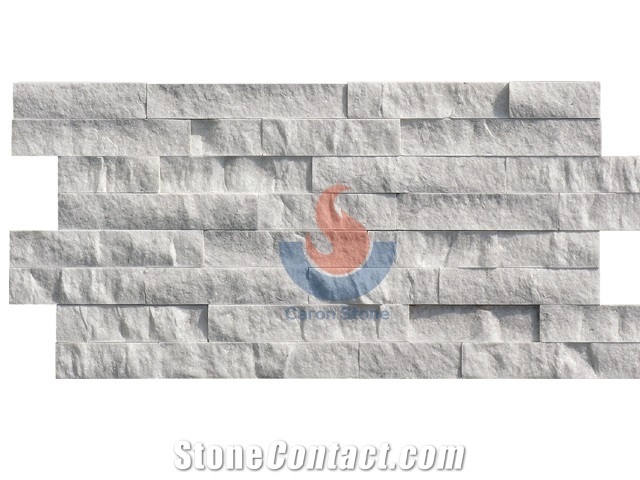 Carrara Marble ,White Marble, Italy Carrara Marble Split Face Z Shape Culture Stone,Ledge Stone ,Wall Cladding Panel,Stacked Stone Veneer( Corner Stone ,Brick Stacked Stone,Exposed Wall Stone