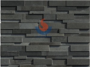 China Lava,Basalt Honed Face Ledge Stone , Stone Veneer Panel, Culture Stone ,Wall Cladding ,Exposed Wall Stone