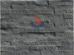 China Lava,Basalt Split Face Ledge Stone ,Stone Veneer Panel ,Wall Cladding , Stone Wall Decor , Exposed Wall Stone