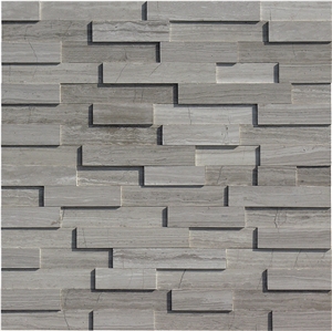 China White Oak,China White Wooden Vein ,China Wood Grain Marble Honed Culture Stone,Ledge Stone ,Wall Cladding Panel,Stacked Stone Veneer(Corner Stone ,Brick Stacked Stone),Exposed Wall Stone
