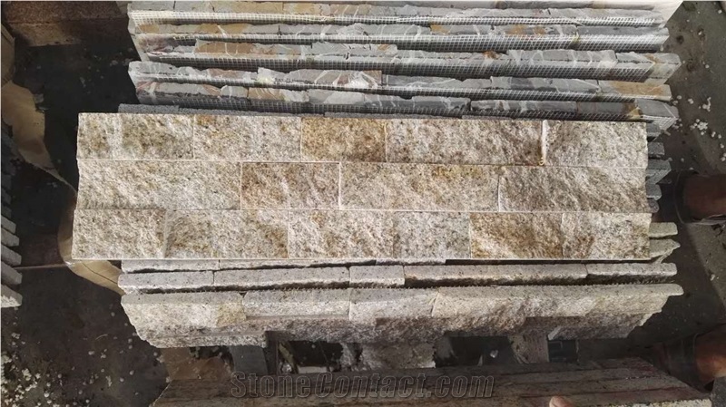 Chinese G682 Granite ,China Rust Granite ,Shijing Rust ,Zhangpu Rust Split Face Ledge Stone , Stone Veneer Panels , Wall Cladding , Culture Stone ,Exposed Wall Stone