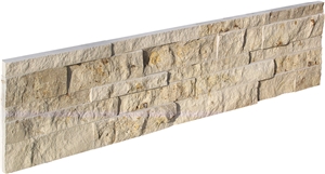 Jura Beige Limestone Split Face Ledge Stone ,Coral Stone Culture Stone,Wall Cladding Panel,Stacked Stone Veneer( Corner Stone ,Brick Stacked Stone),Exposed Wall Stone