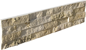 Jura Beige Limestone Split Face Ledge Stone ,Coral Stone Culture Stone,Wall Cladding Panel,Stacked Stone Veneer( Corner Stone ,Brick Stacked Stone),Exposed Wall Stone