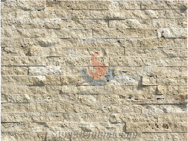 Travertine,Italy Roma Travertine Split Face Culture Stone ,Ledge Stone Panel,Stone Veneer , Wall Cladding Panel, Stone Wall Decor ,Exposed Wall Stone