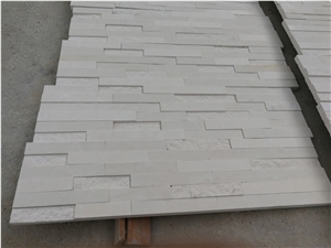 White Limestone ,Limra/Lymra White Limestone Splitted and Grooved Culture Stone,Ledge Stone ,Wall Cladding Panel,Stacked Stone Veneer( Corner Stone ,Brick Stacked Stone),Exposed Wall Stone