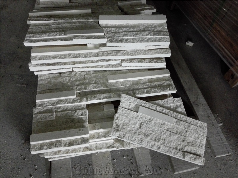 White Limestone ,Limra/Lymra White Limestone Splitted Culture Stone,Ledge Stone ,Wall Cladding Panel,Stacked Stone Veneer( Corner Stone ,Brick Stacked Stone),Exposed Wall Stone