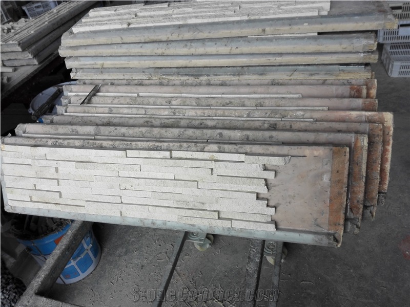 White Limestone ,Limra/Lymra White Limestone Splitted Culture Stone,Ledge Stone ,Wall Cladding Panel,Stacked Stone Veneer( Corner Stone ,Brick Stacked Stone),Exposed Wall Stone